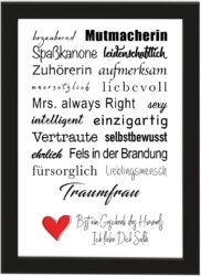 Poster "Traumfrau"