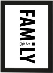 Poster "we are family"