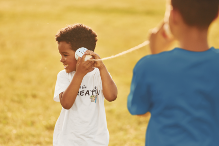 Kinder T-Shirt mit Spruch "Ich bin kreativ"