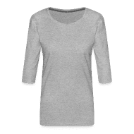 Frauen Premium 3/4-Arm Shirt zum selbst gestalten