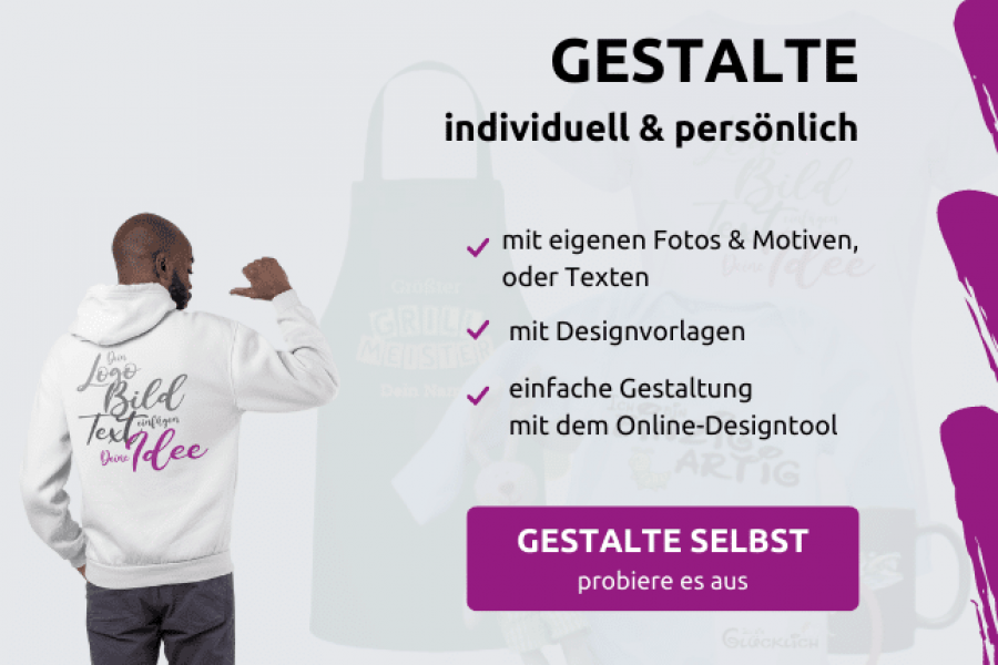 Gestalte individuell und persönlich